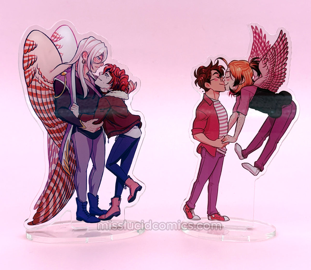 Avialae & Occultus Couple Standees – misslucidcomics
