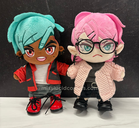 Drake and Remo Plush Doll Set