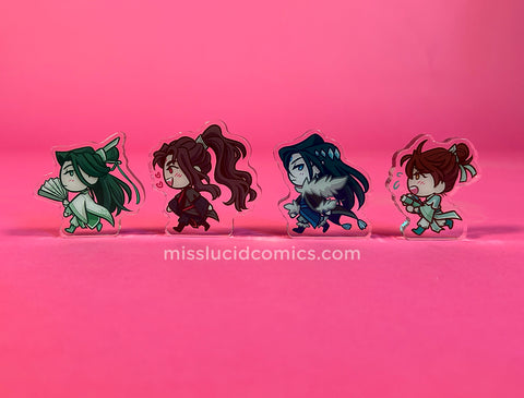 SVSSS little guys acrylic stands