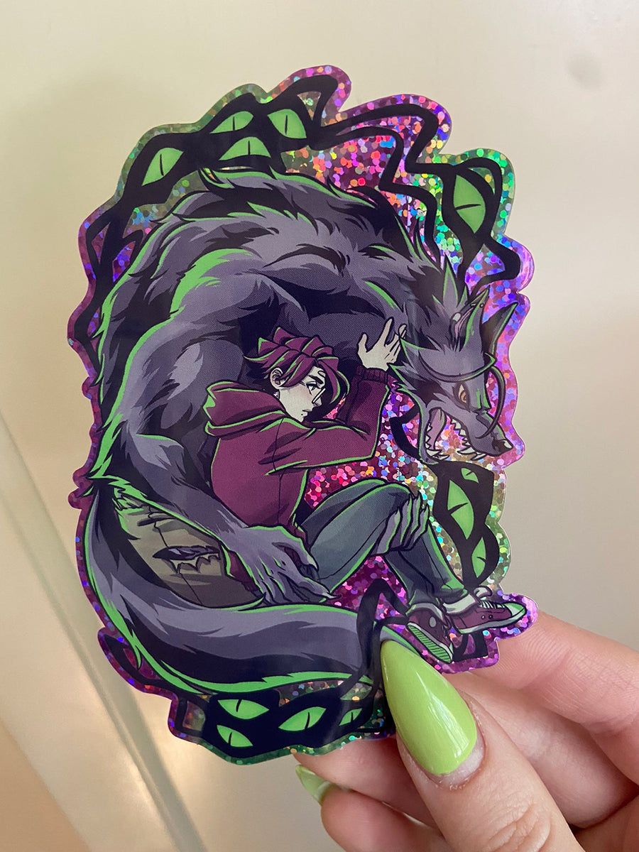 Rad Werewolf Sticker The Hunt: Werewolf Sticker – misslucidcomics